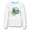 Tierpark - Frauen Premium Sweatshirt - Weiß