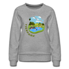 Tierpark - Frauen Premium Sweatshirt - Grau meliert