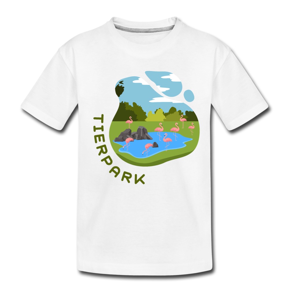 Tierpark - Kinder Premium T-Shirt - Weiß