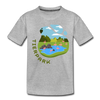 Tierpark - Kinder Premium T-Shirt - Grau meliert