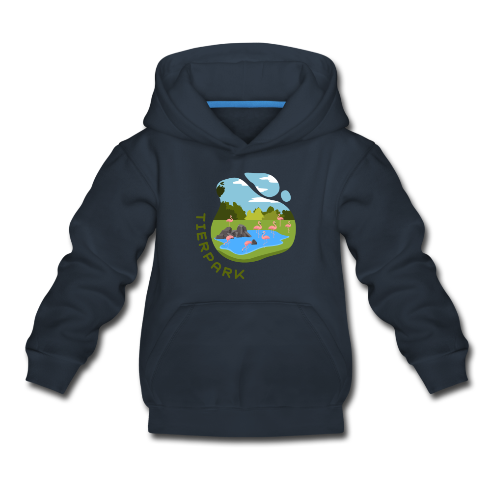 Tierpark - Kinder Premium Hoodie - Navy