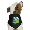 Tierpark - Hunde-Bandana - Schwarz