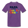 Super Hero - Teenager Premium T-Shirt - Lila