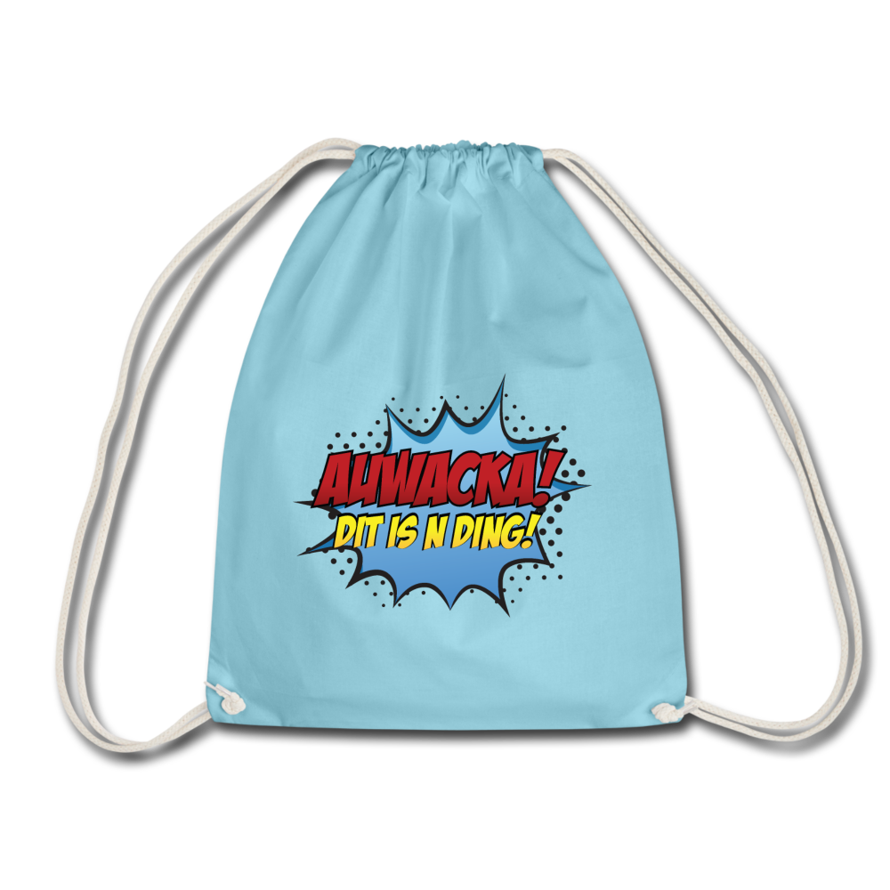 Auwacka! - Turnbeutel - Aqua