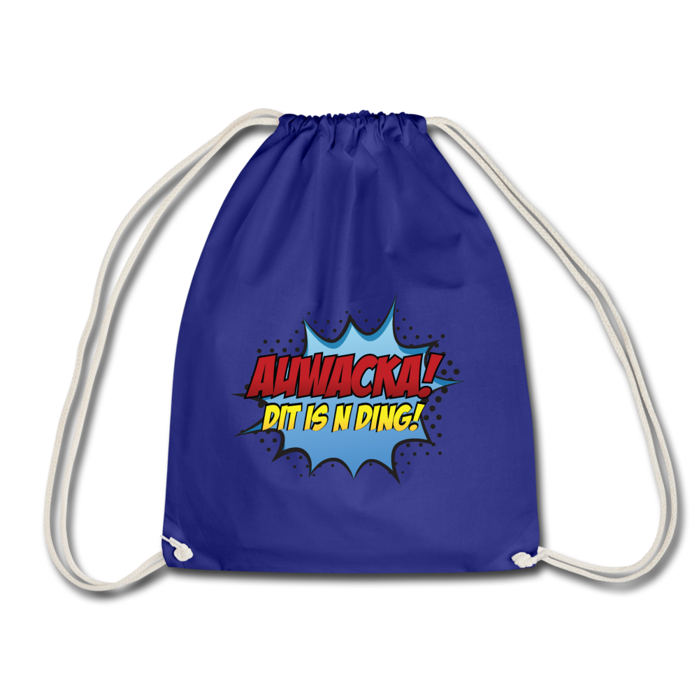 Auwacka! - Turnbeutel - Königsblau