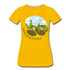 Mauerpark - Frauen Premium T-Shirt - Sonnengelb