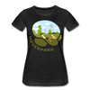 Mauerpark - Frauen Premium T-Shirt - Anthrazit