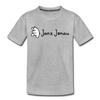 Janz Jenau - Kinder Premium T-Shirt - Grau meliert