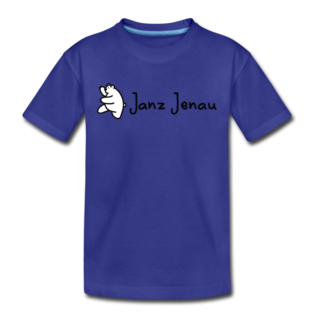 Janz Jenau - Kinder Premium T-Shirt - Königsblau