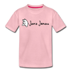 Janz Jenau - Kinder Premium T-Shirt - Hellrosa