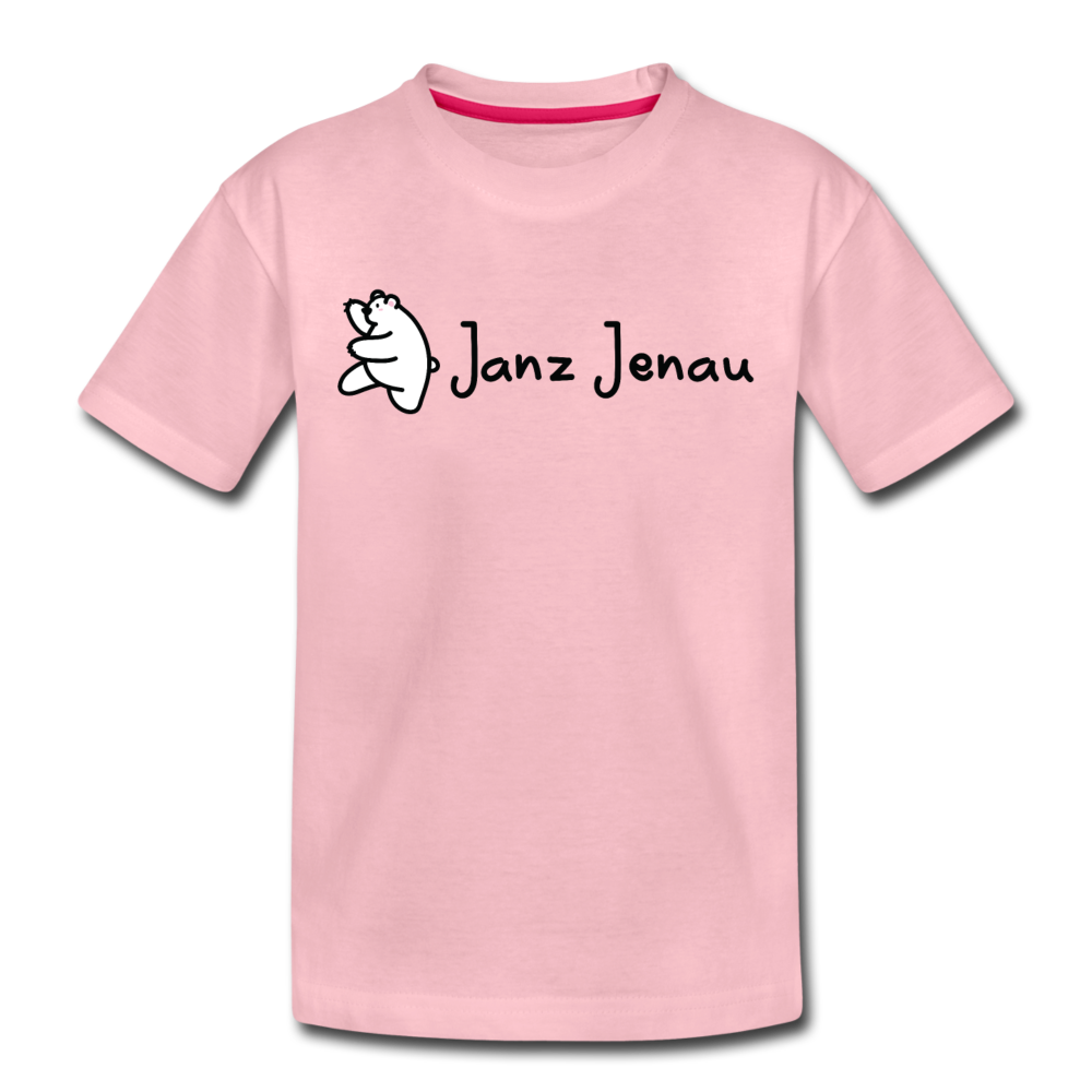 Janz Jenau - Kinder Premium T-Shirt - Hellrosa