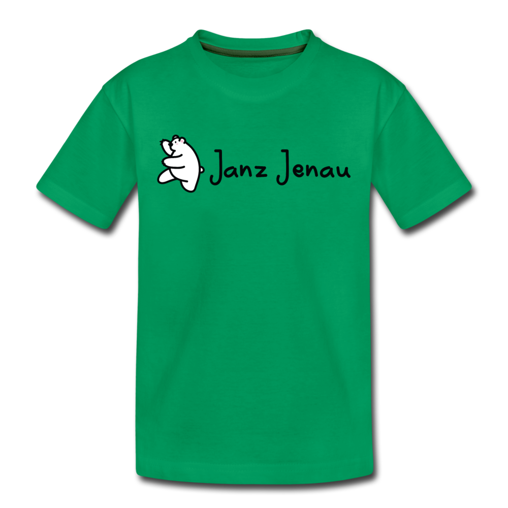 Janz Jenau - Kinder Premium T-Shirt - Kelly Green