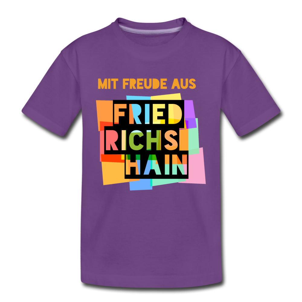 Freude aus Friedrichshain - Kinder Premium T-Shirt - Lila