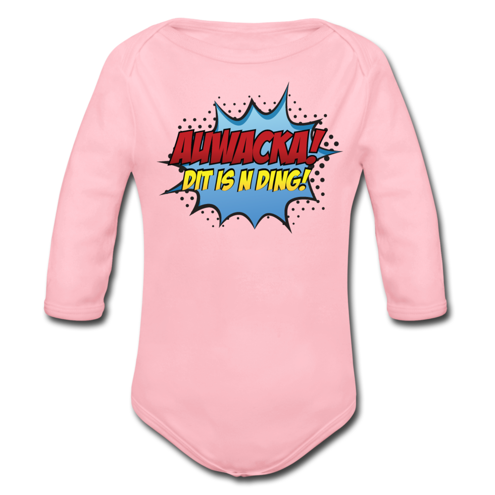 Auwacka! - Bio-Langarmbody - Hellrosa