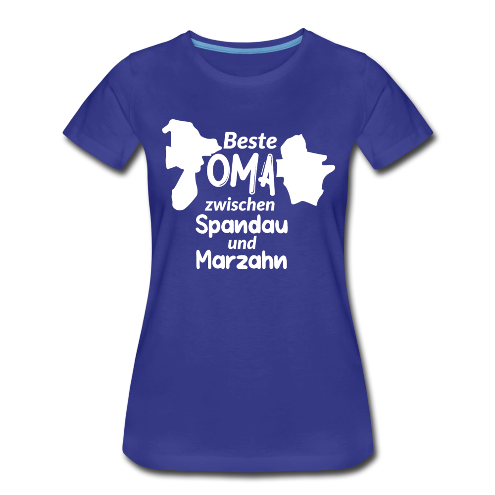 Beste Oma - Frauen Premium T-Shirt - Königsblau