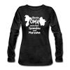 Beste Oma - Frauen Premium Langarmshirt - Anthrazit