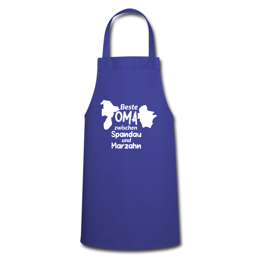 Beste Oma - Kochschürze - Royalblau