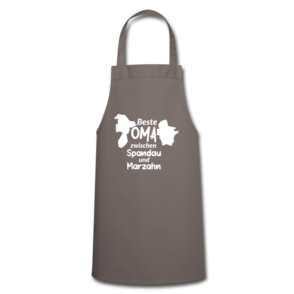 Beste Oma - Kochschürze - Grau