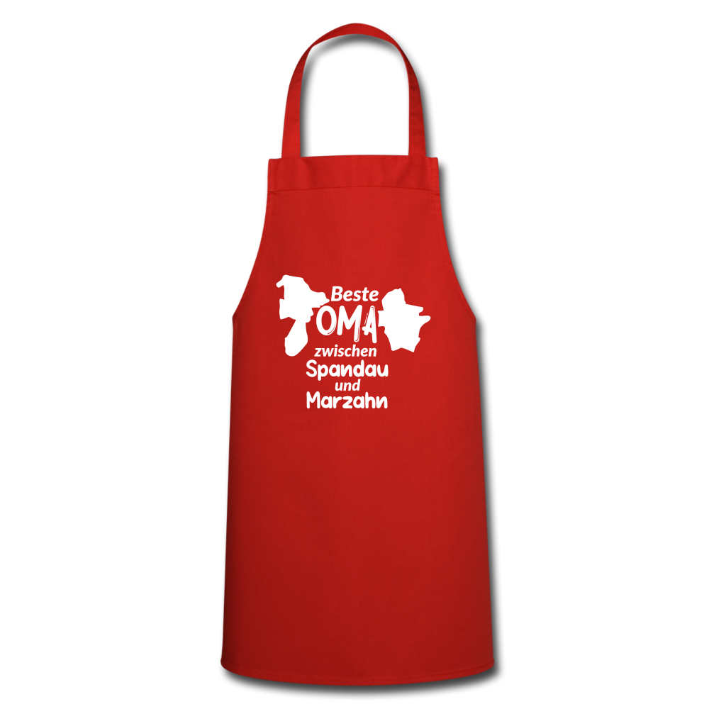 Beste Oma - Kochschürze - Rot