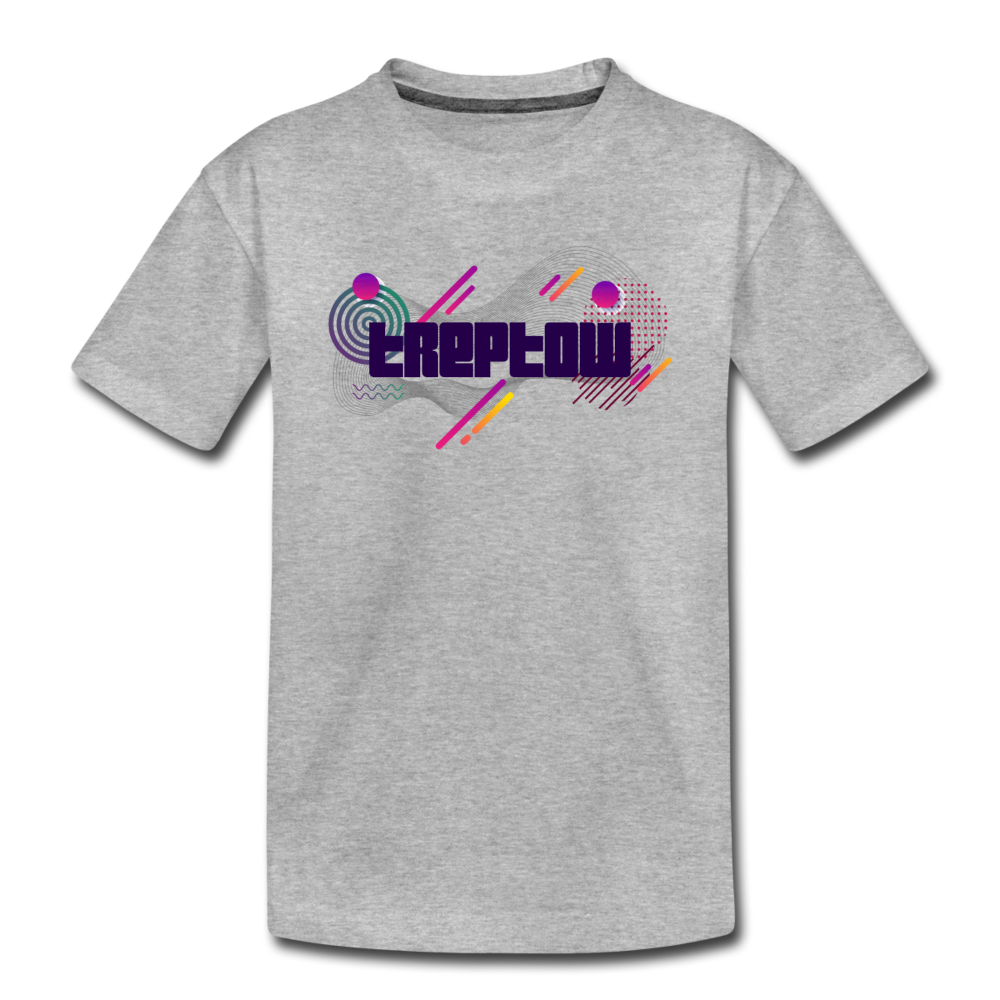 Treptow - Kinder Premium T-Shirt - Grau meliert