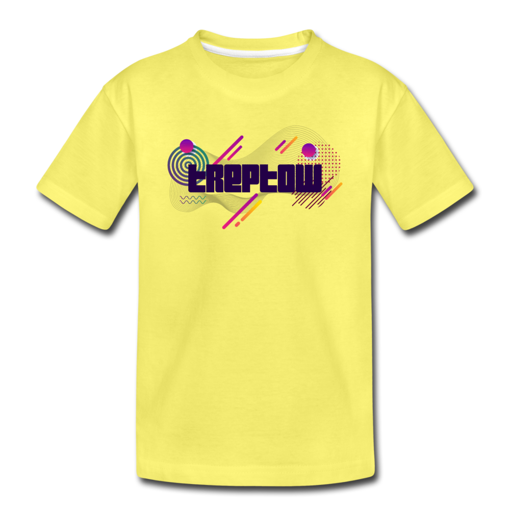 Treptow - Kinder Premium T-Shirt - Gelb
