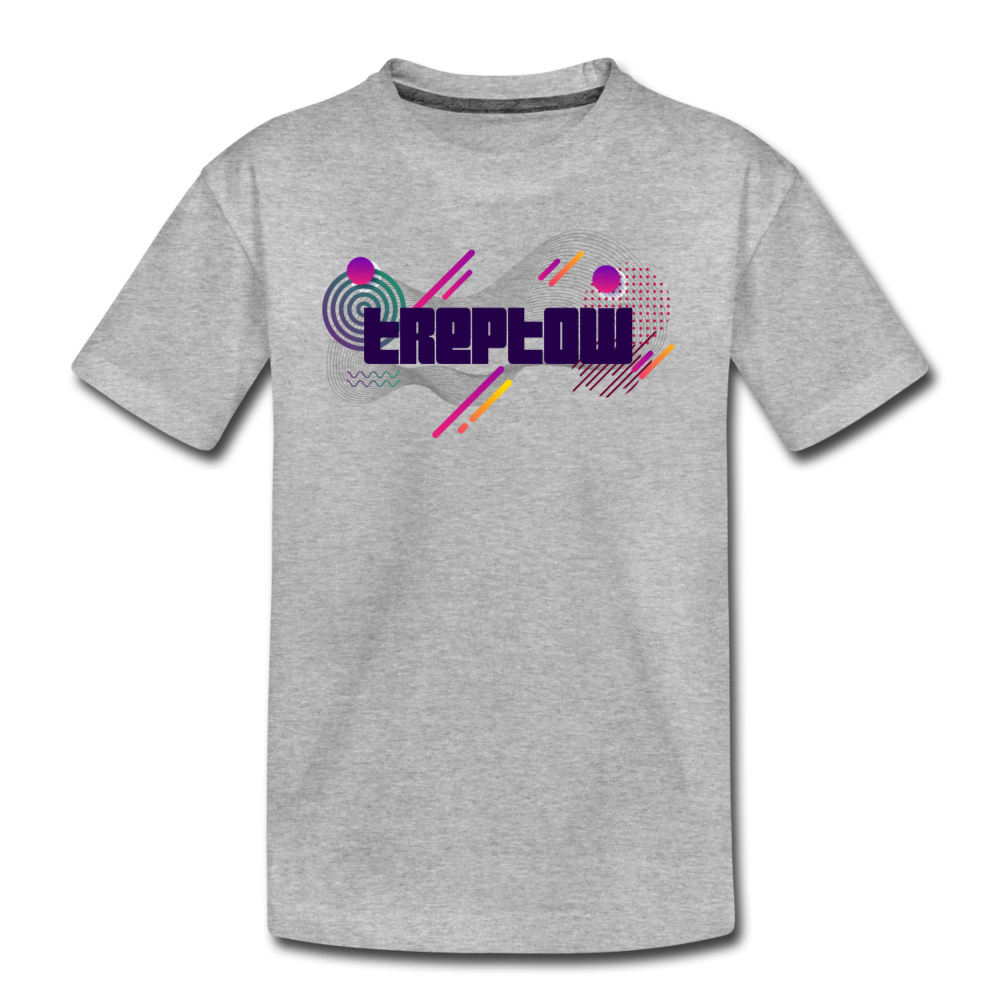 Treptow - Teenager Premium T-Shirt - Grau meliert