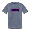 Treptow - Teenager Premium T-Shirt - Blau meliert