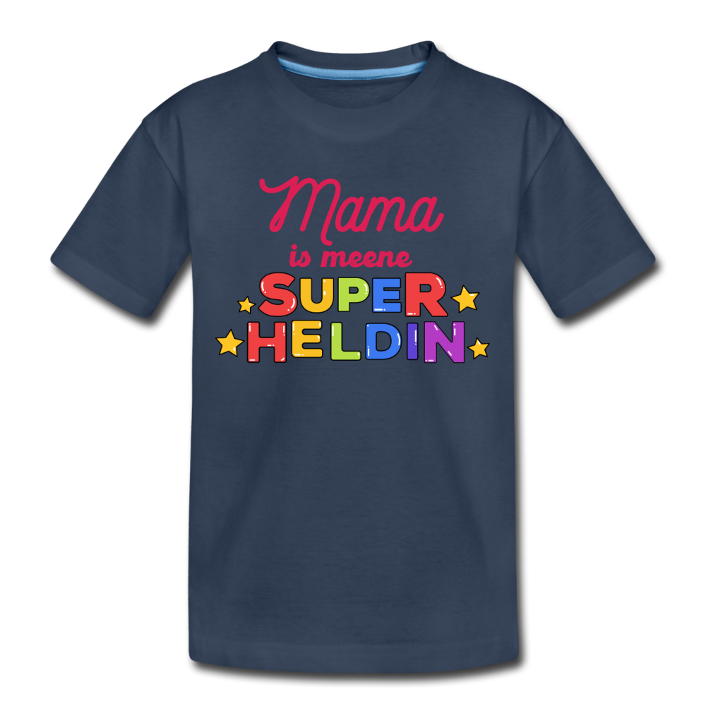 Meene Heldin - Teenager Premium T-Shirt - Navy