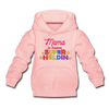 Meene Heldin - Kinder Premium Hoodie - Kristallrosa