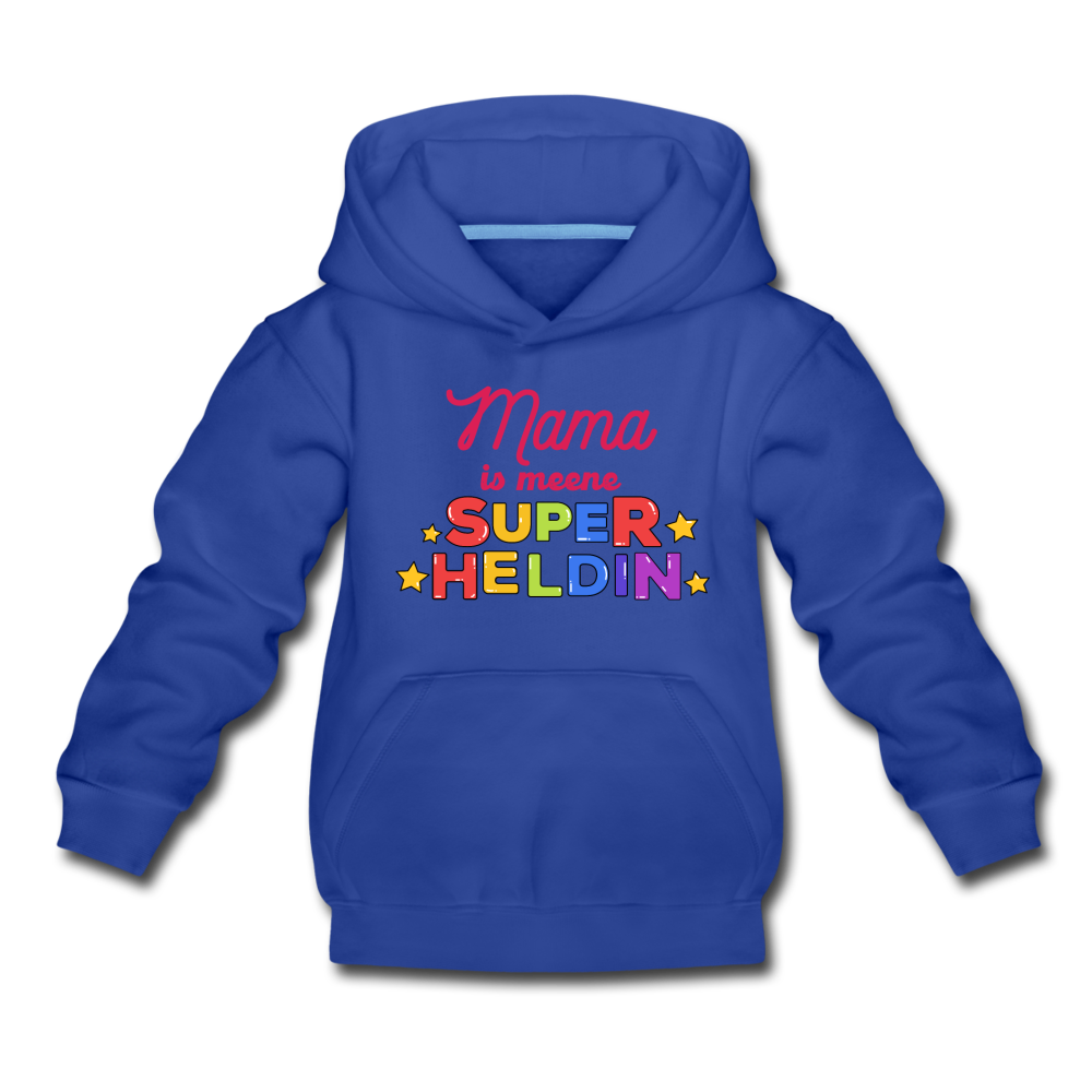 Meene Heldin - Kinder Premium Hoodie - Royalblau