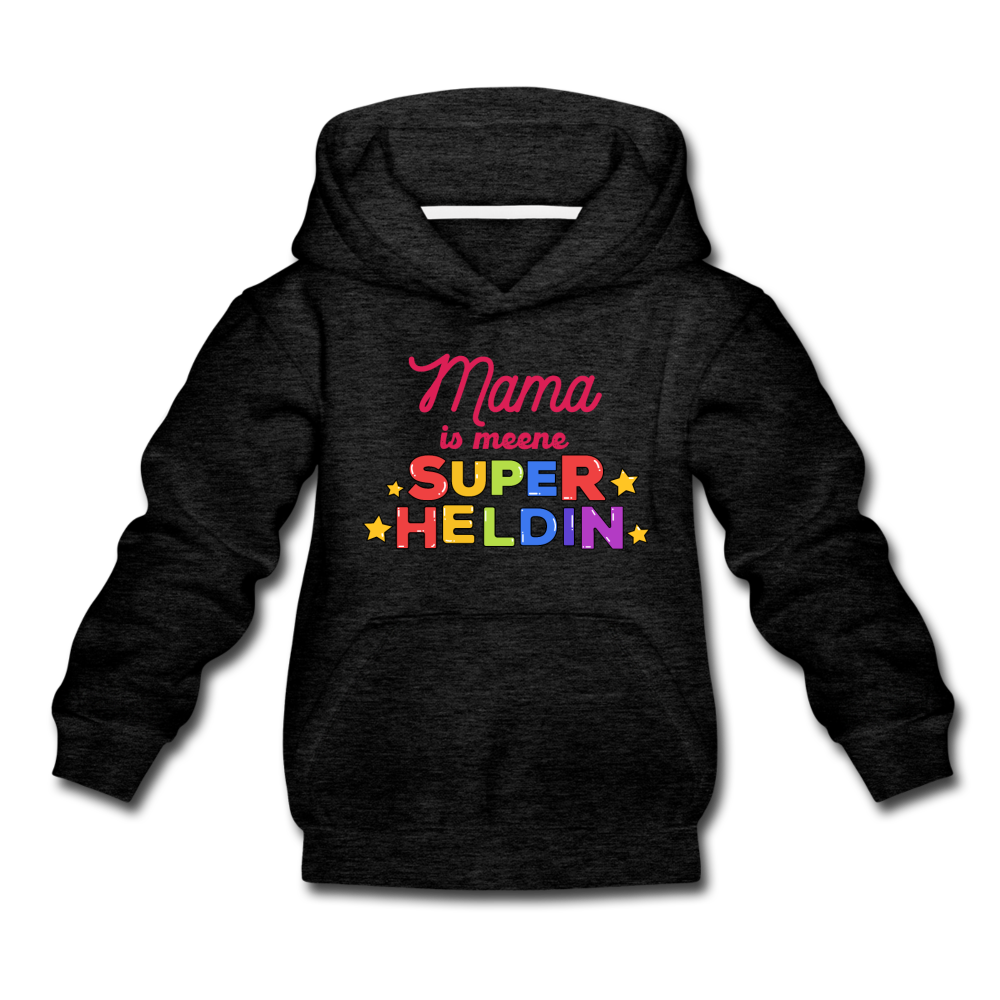 Meene Heldin - Kinder Premium Hoodie - Anthrazit