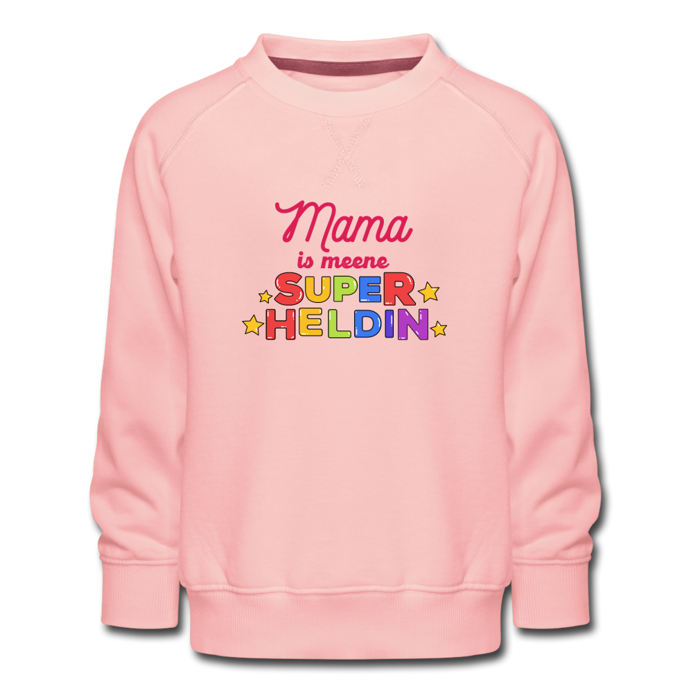 Meene Heldin - Kinder Premium Sweatshirt - Kristallrosa