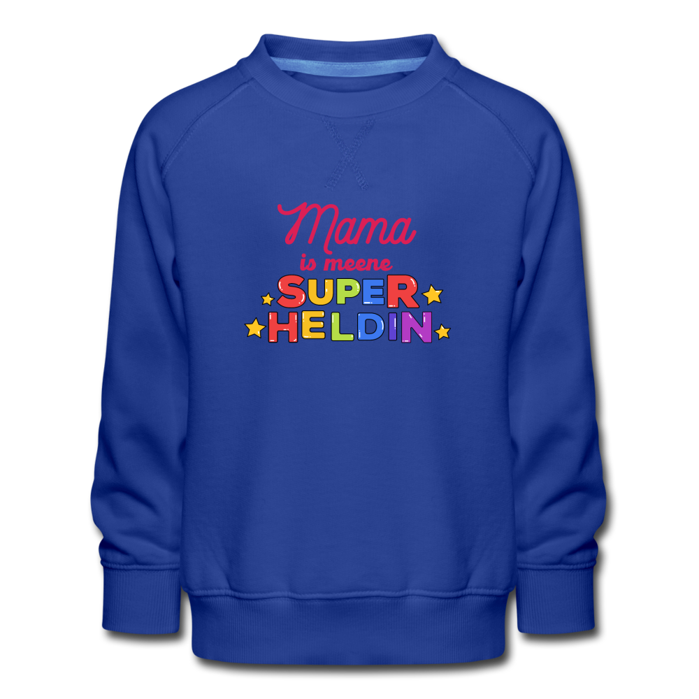 Meene Heldin - Kinder Premium Sweatshirt - Royalblau