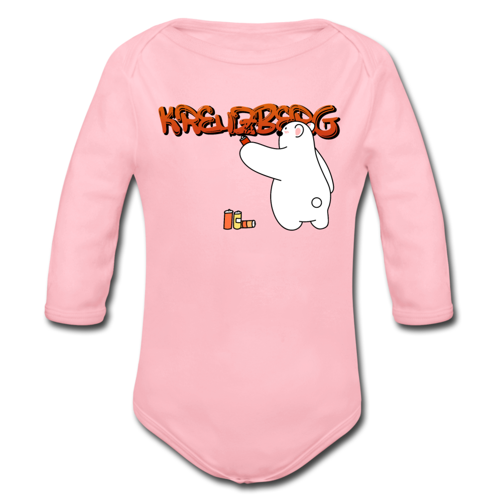 Kreuzberg Graffiti - Bio-Langarmbody - Hellrosa