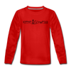 Meene Schwesta - Kinder Langarmshirt - Rot
