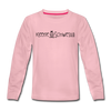 Meene Schwesta - Kinder Langarmshirt - Hellrosa