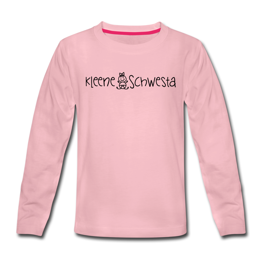 Meene Schwesta - Kinder Langarmshirt - Hellrosa