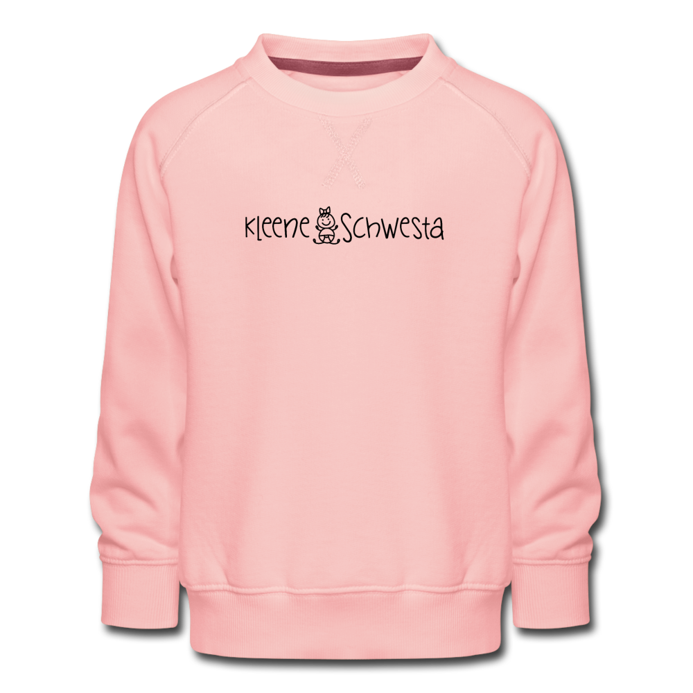 Meene Schwesta - Kinder Premium Sweatshirt - Kristallrosa