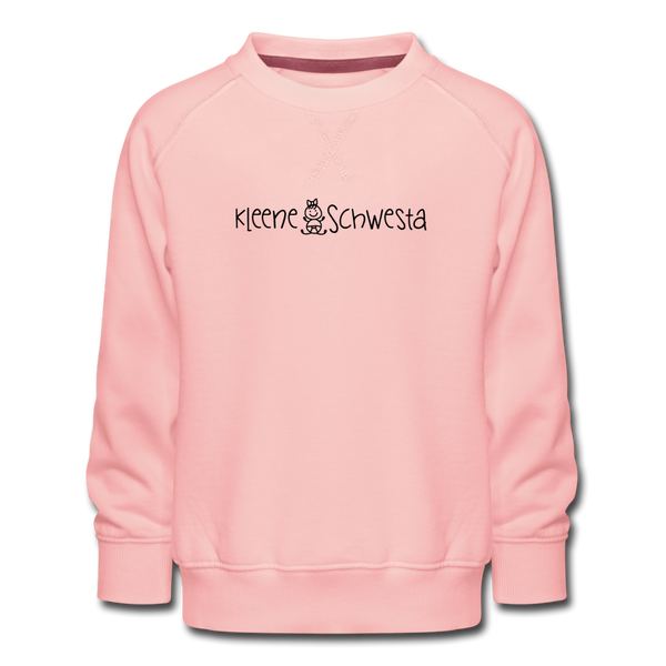 Meene Schwesta - Kinder Premium Sweatshirt - Kristallrosa