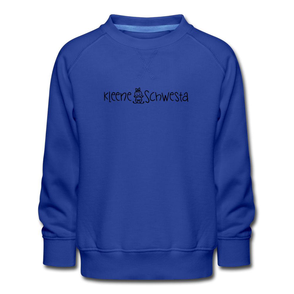 Meene Schwesta - Kinder Premium Sweatshirt - Royalblau