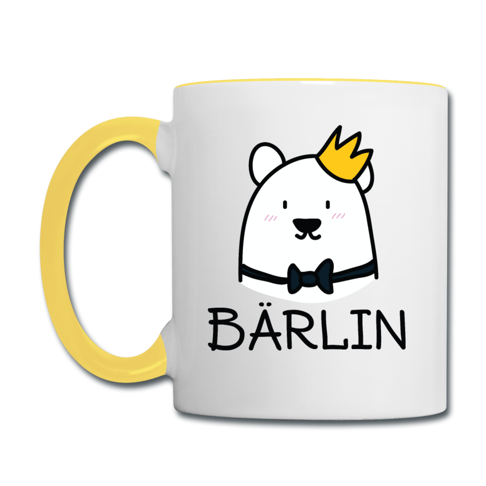 Bärlin - Tasse zweifarbig