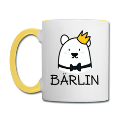 Bärlin - Tasse zweifarbig