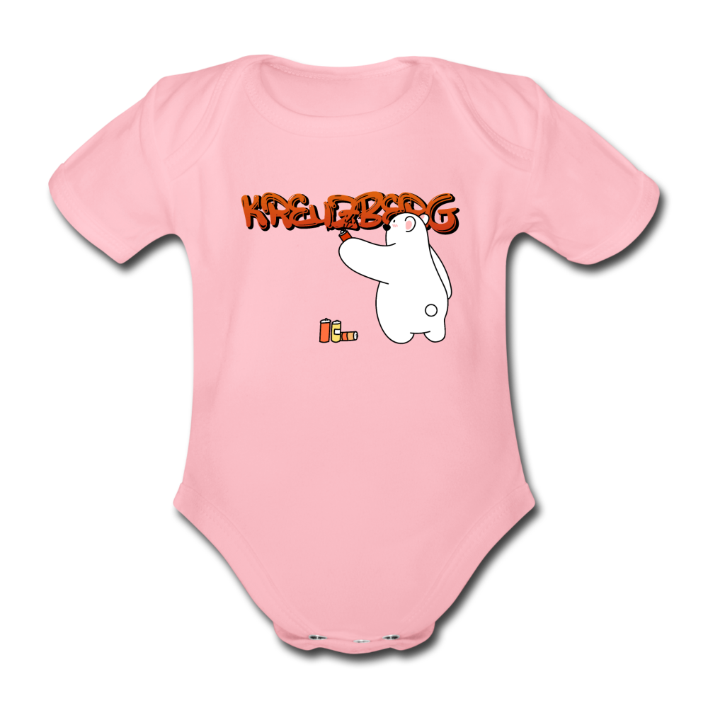 Kreuzberg Graffiti - Bio-Kurzarmbody - Hellrosa