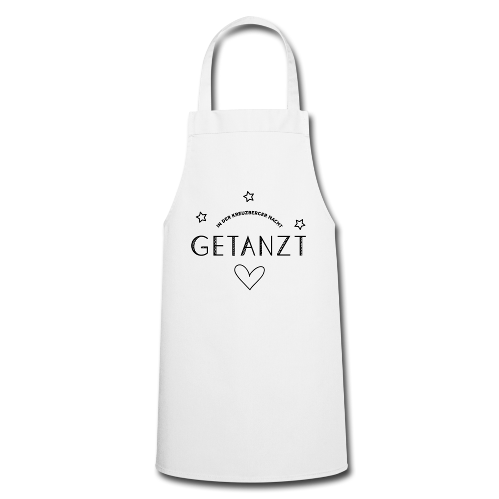 Getanzt in der Kreuzberger Nacht - Kochschürze - Weiß