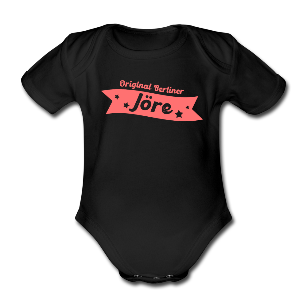 Berliner Jöre - Bio-Kurzarmbody - Schwarz