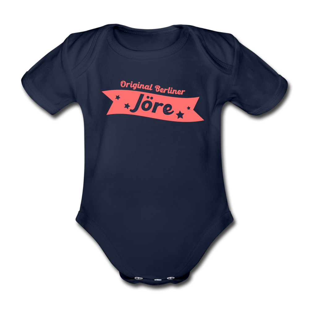 Berliner Jöre - Bio-Kurzarmbody - Dunkelnavy