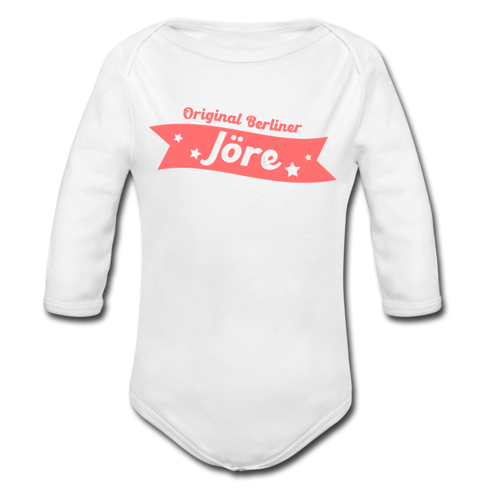 Berliner Jöre - Bio-Langarmbody - Weiß