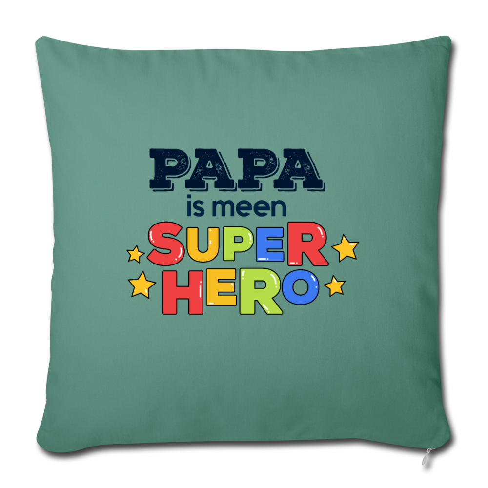 Super Hero - Sofakissen mit Füllung (45 x 45 cm) - Tanngrün