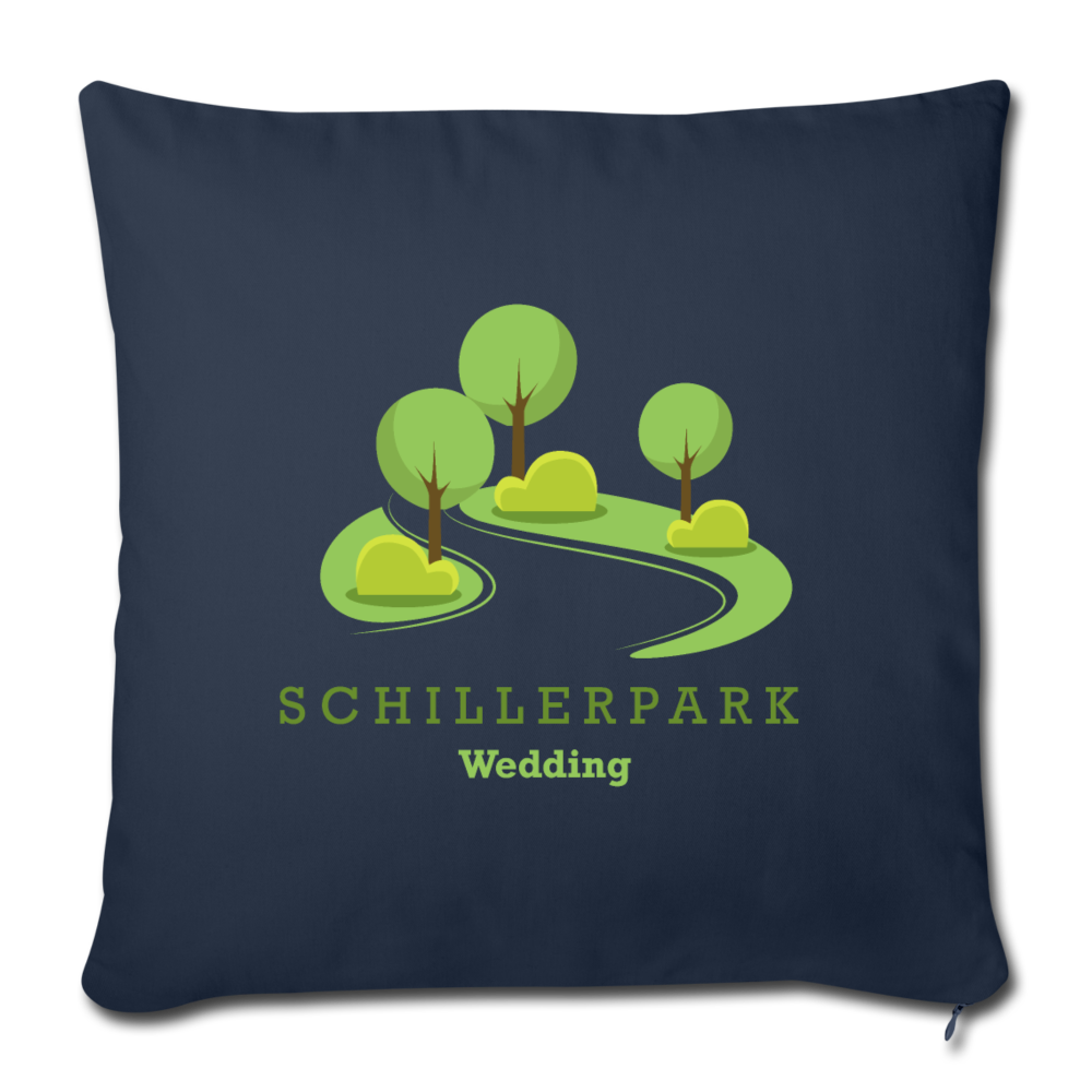 Schillerpark - Sofakissen mit Füllung (45 x 45 cm) - Navy