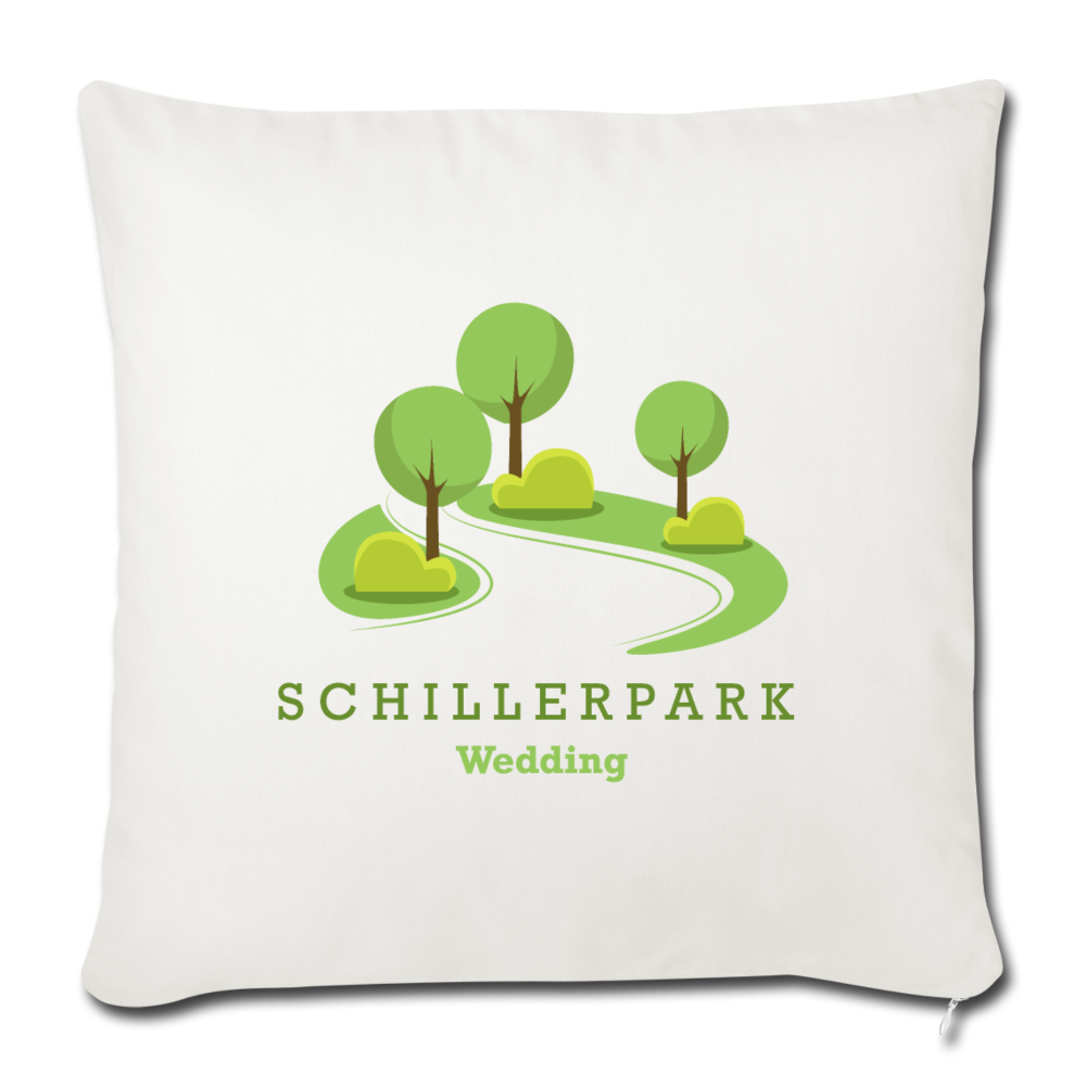 Schillerpark - Sofakissen mit Füllung (45 x 45 cm) - Naturweiß
